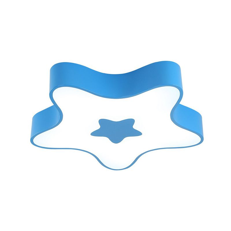 Acryl Star Flush Ceiling Light Cartoon LED Flush Halterung für Childrens Schlafzimmer