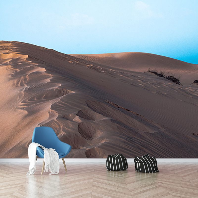 Tropical Desert Wall Covering for Sitting Room Water Resistant, Made to Measure