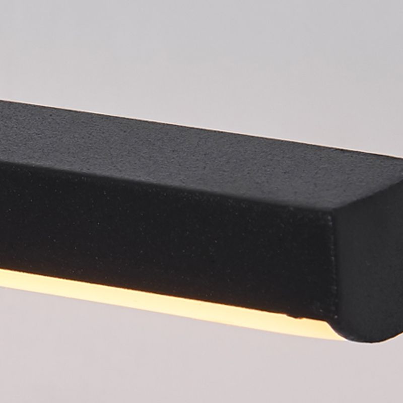 Strip vorm wandverlichting moderne stijl metaal 1 lichten SCONCE lamp voor badkamer