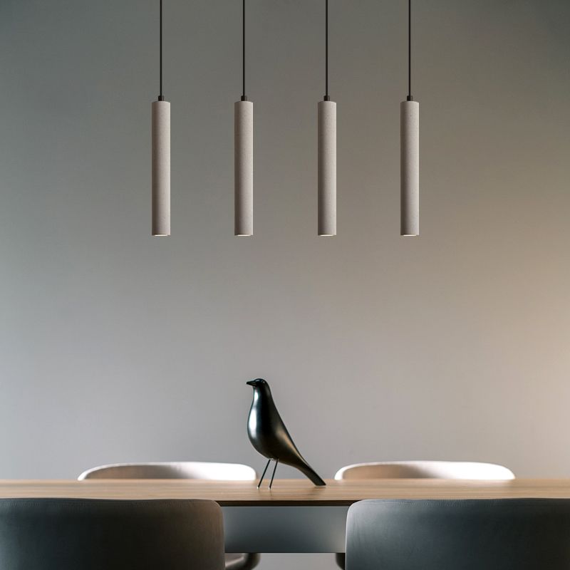 Moderner Stil hängend Licht Zement Anhänger Beleuchtungsstoffe für Wohnzimmer