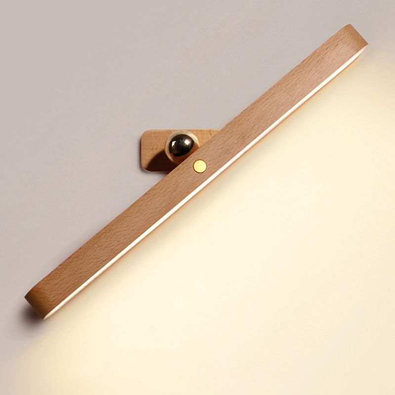 Lampada con palette lineari in legno Pronchine Minimalismo SCONCE PER BAGNI