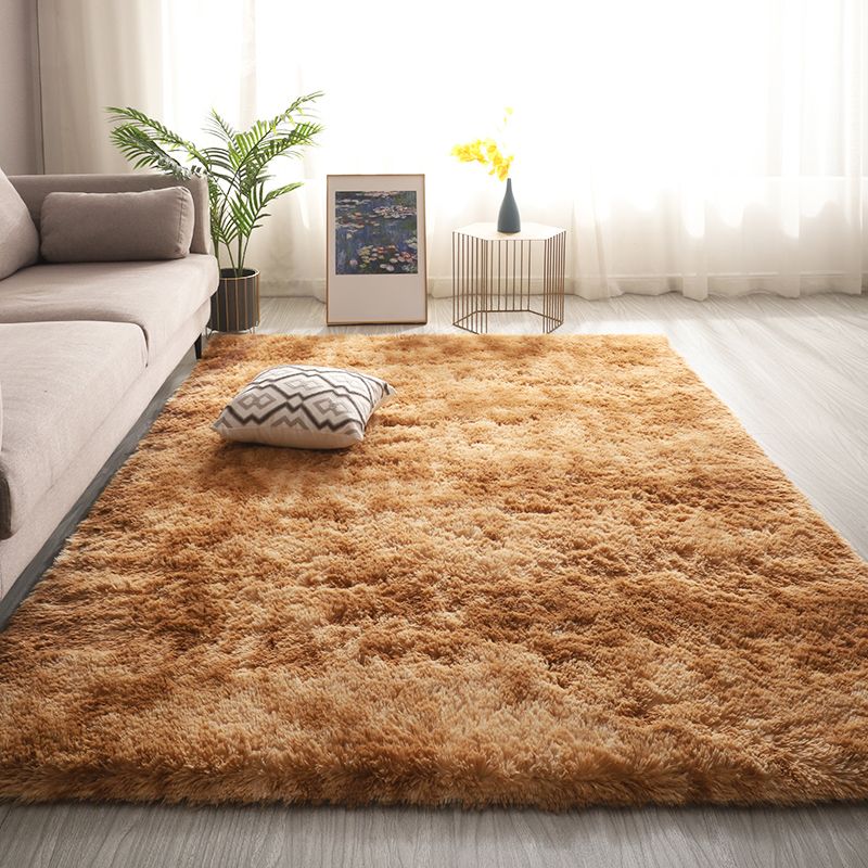 Funky Tie Dye Printed Rug Distinctive Carpet Polyester Anti-Slip Shag Rug for Living Room