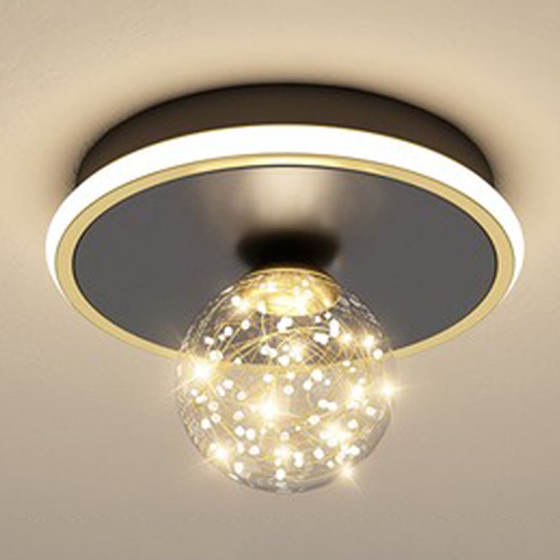 Modern Flush Ceiling Lighting 2 Lights LED Flush Mount Ceiling Light Fixtures