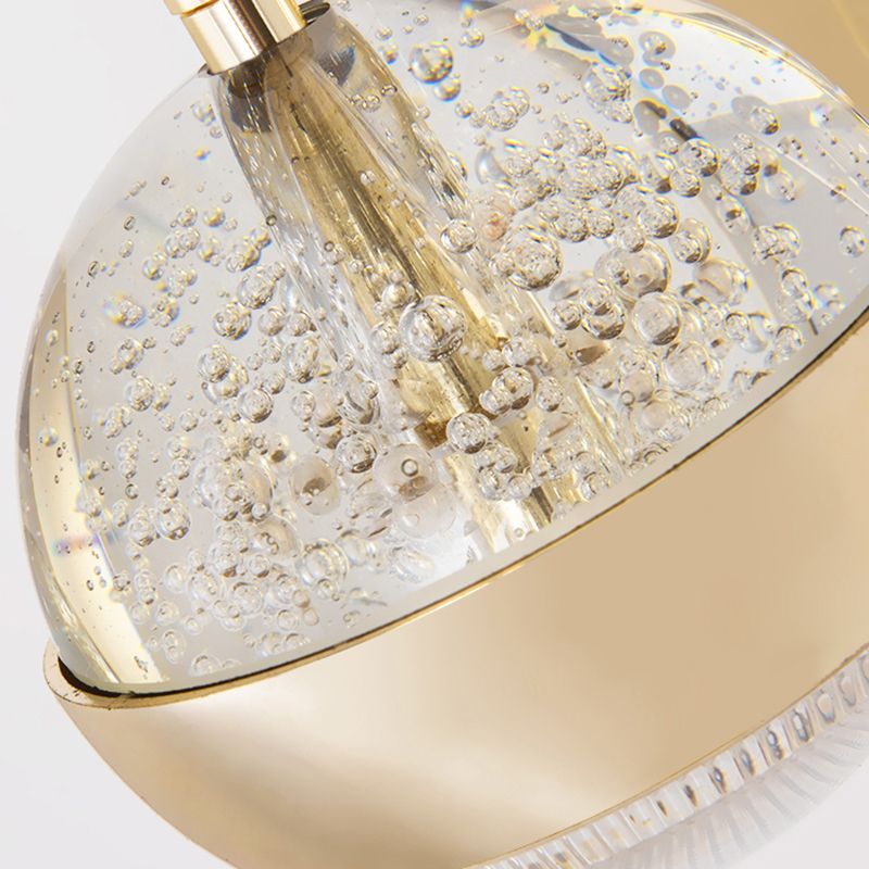 Éclairage de mur de style postmoderne à 1 lumière à 1 lumière pour chambre à coucher