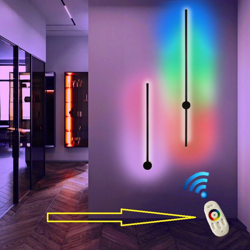 Aluminum LED Wall Mounted Lighting Modern Minimalist Style Sconce Light Fixtures for Living Room