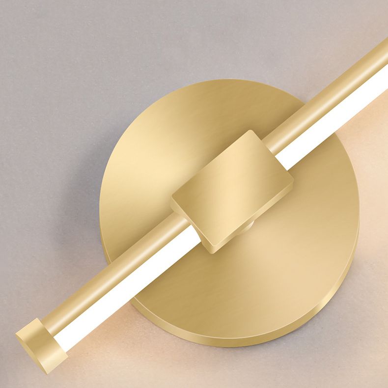 Modern Style Linear Wall Sconces Metal Multi Lights LED Light Fixture
