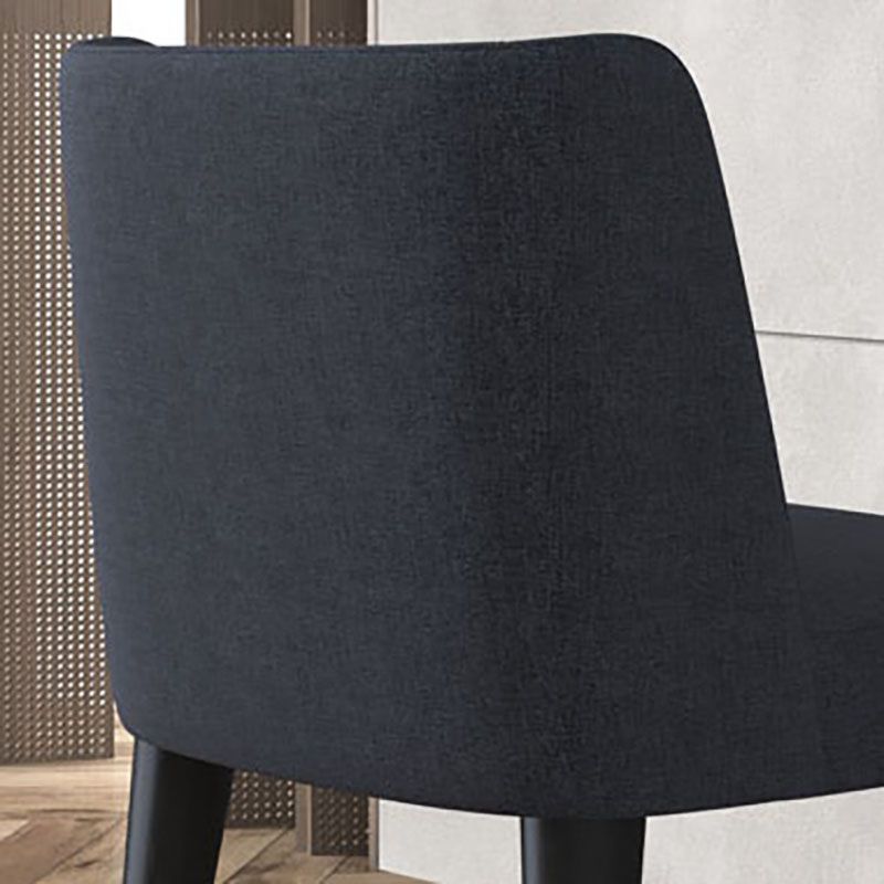Sillas modernas silla sin brazo con patas de madera para cocina