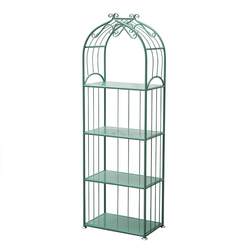 Iron Scandinavian Etagere Bookshelf Vertical Open Bookshelf for Living Room