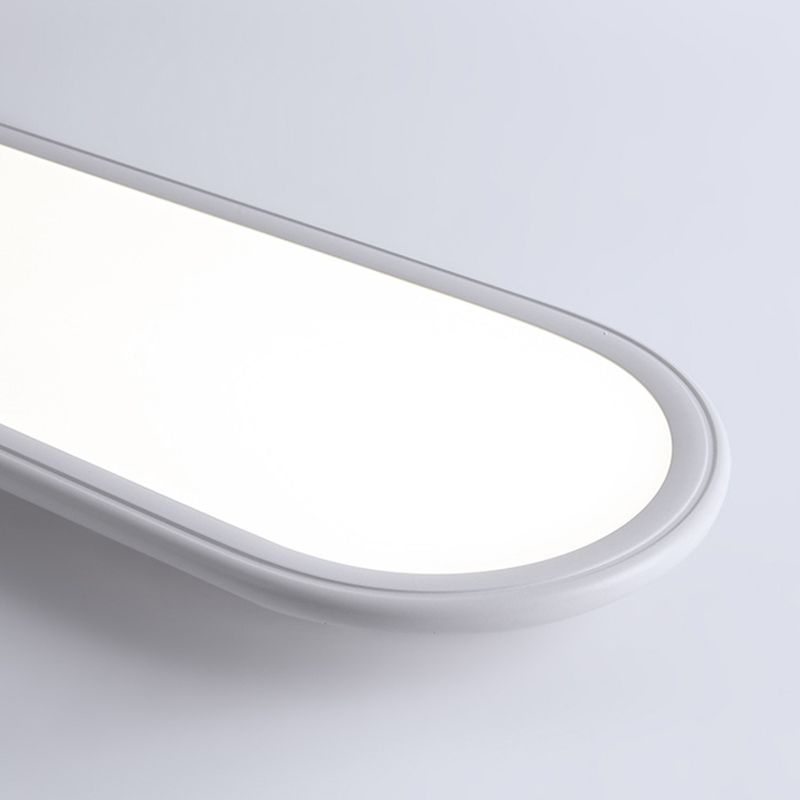 Versatile Ultrathin Island Pendant Lamp Minimalist Metal Dining Room LED Flush Mount Light