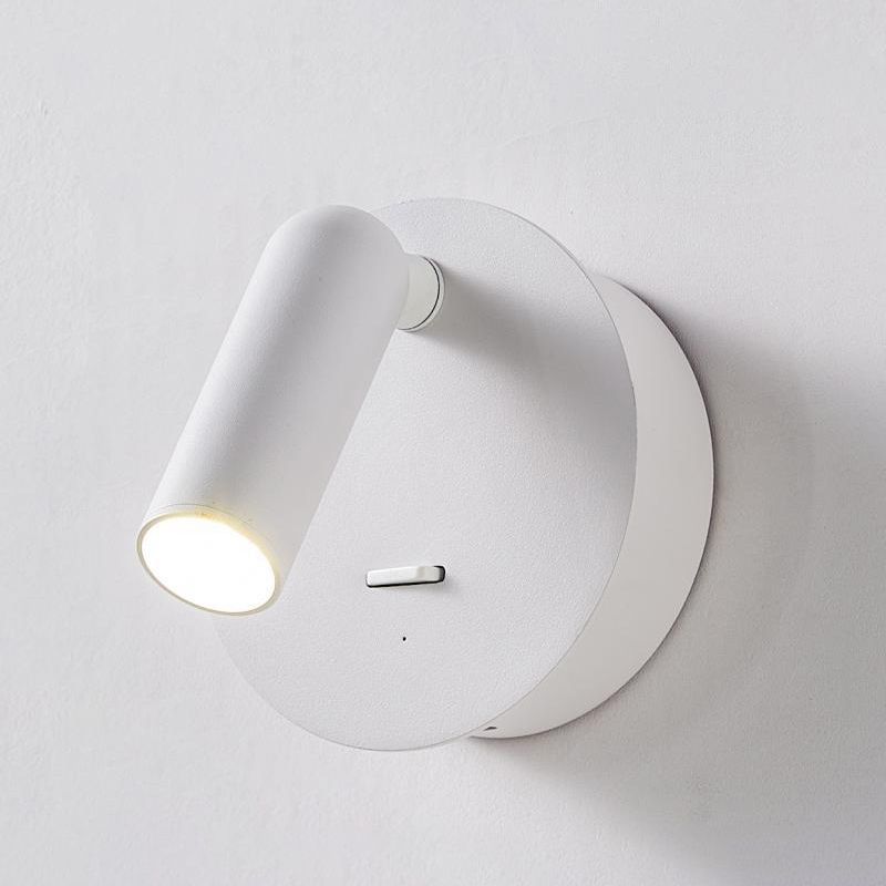 Modern Tubes Sconce Light Fixtures Metal 1 Light Wall Sconces