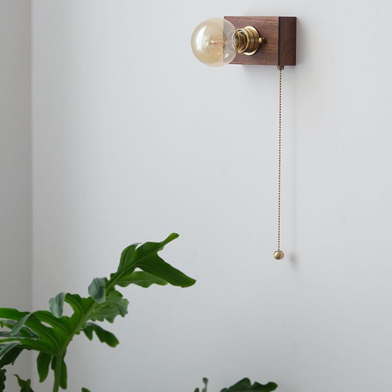 1-Light Wall Lamp Industrial Wall Mounted Lighting for Bedroom