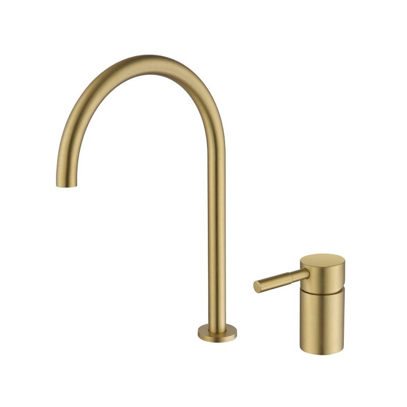 Single Handle Basin Faucet Circular Luxury Vanity Sink Faucet for Bathroom