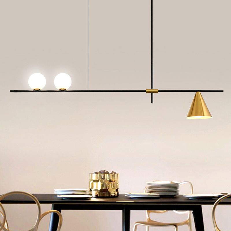 Unique Shape Hanging Island Lights Modern Hanging Light Fixture for Dining Room
