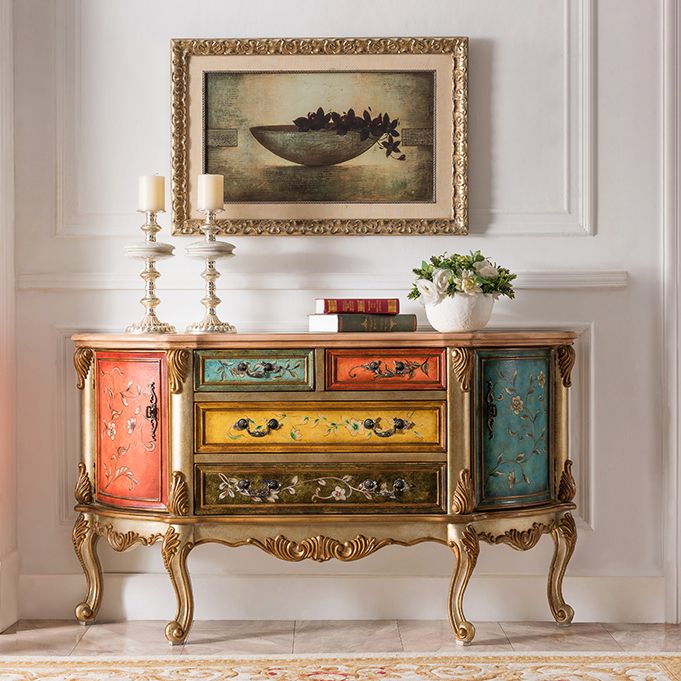 Victoria Freeform Console Table Wood Console Sofa Table for Hall