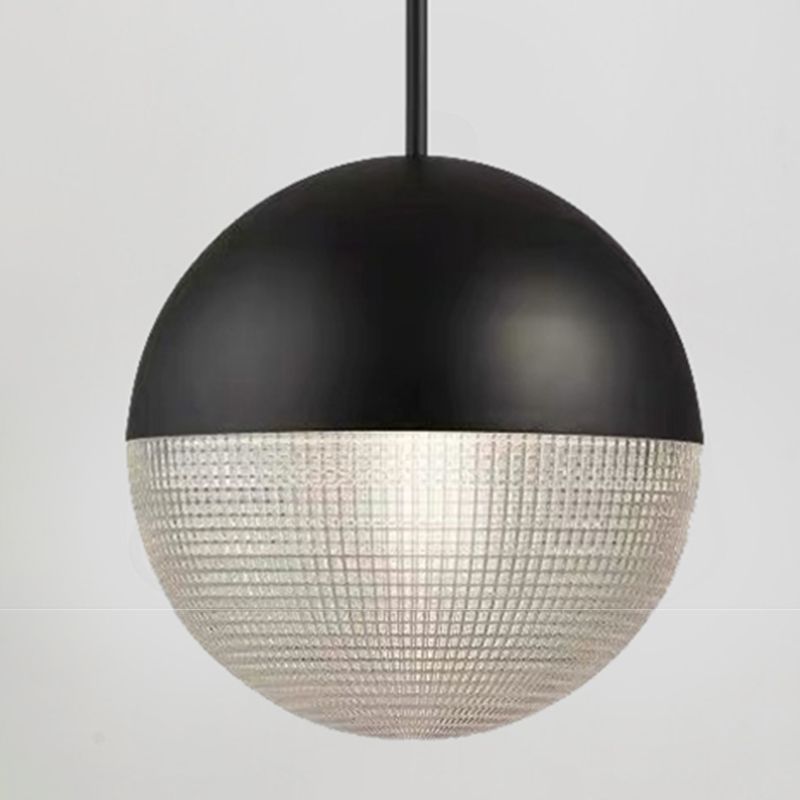 Glasschlafzimmer hängende Leuchte moderne globale Anhängerlicht mit 1 Licht