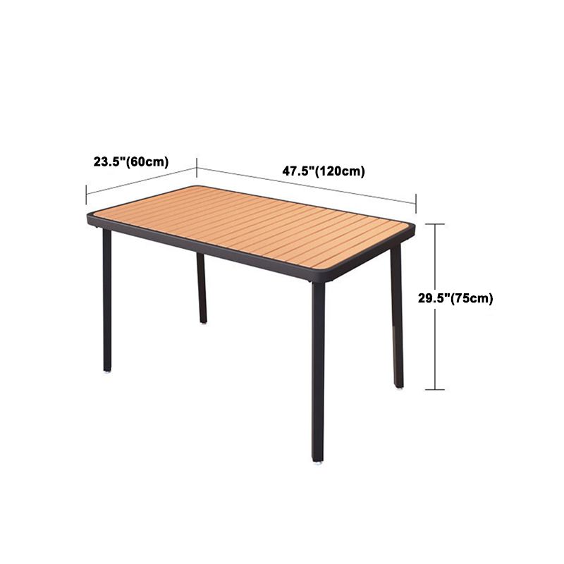 Modern Rectangle Table Set 1/2/5/7 Pieces Dining Set for Kitchen