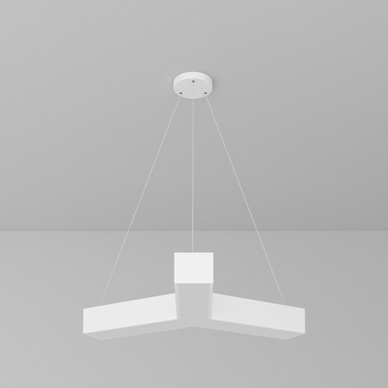 Minimalisme en métal LAMPE DE PLADIER 1 LIGHT LED PRENDANT ÉCLAIRAGE POUR BUREAU