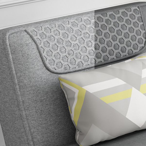 Armless Chaise Lounge Solid Color Chaise Lounge Couch with Cushioned