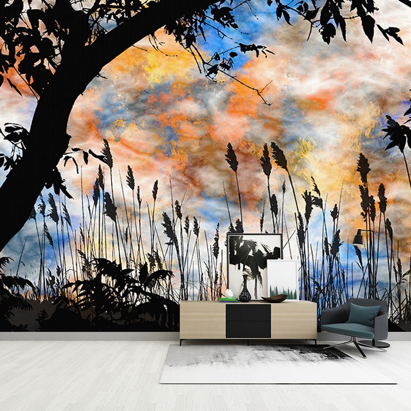 Wall Mural Stain Resistant Classic Art Illustration Interior Wall Murals