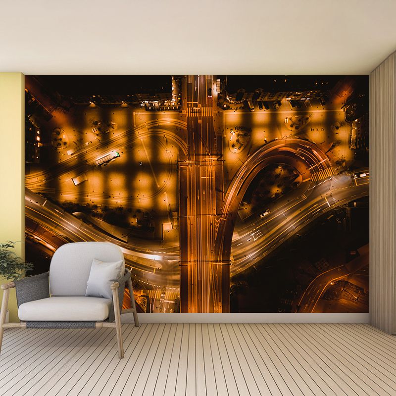 Environment Friendly Resistant Mural Wallpaper Traffic Living Room Wall Mural