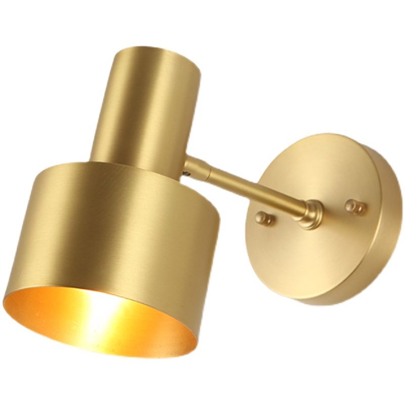 Metal 1-Light Wall Lighting Modern Style Geometric Shape Wall Mounted Light Fixture