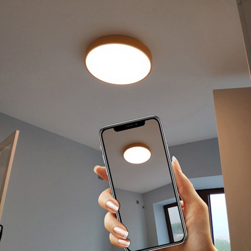 Geométrico 1-Luces De Techo De Montaje De Superficie Led Luces De Metal De Estilo Moderno Lámparas De Descarga De Metal