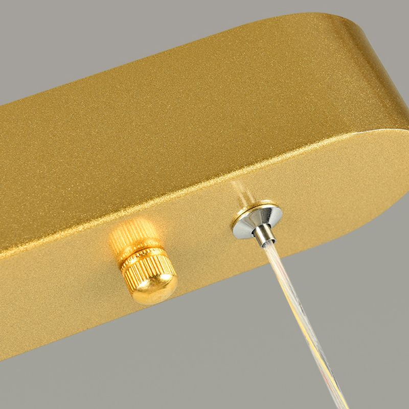 Moderne Inselanhänger Lampen 1-Licht-Restaurant Hängende Leuchten mit Acrylschatten