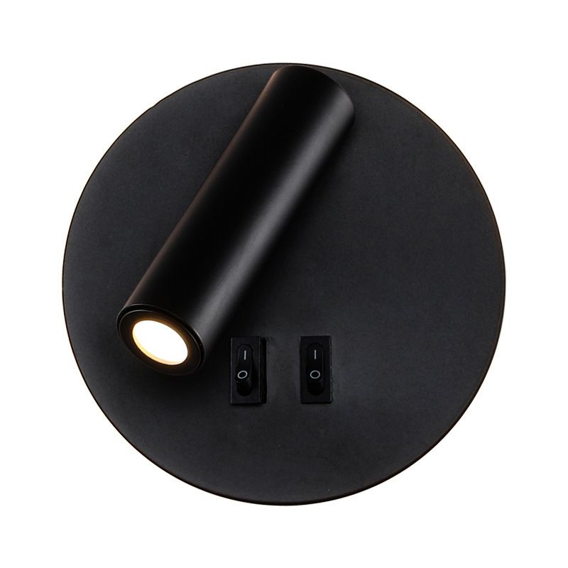 Eigentijdse metalen wand sconce led wand gemonteerd licht voor studieruimte bed