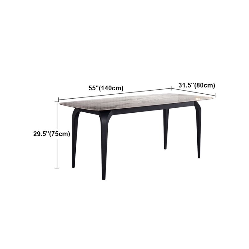 Modern 1/2/5/7 Pieces Dining Set Rectangle White Dining Table Set