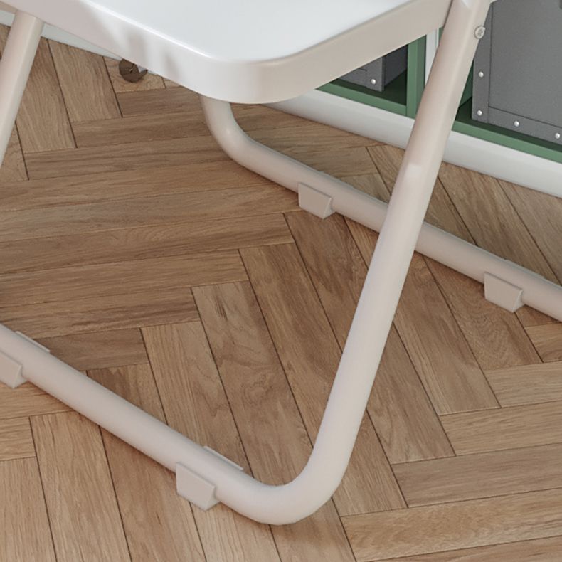 Metal casero contemporáneo que cena la silla lateral sin brazos de la parte posterior abierta de la silla que cena