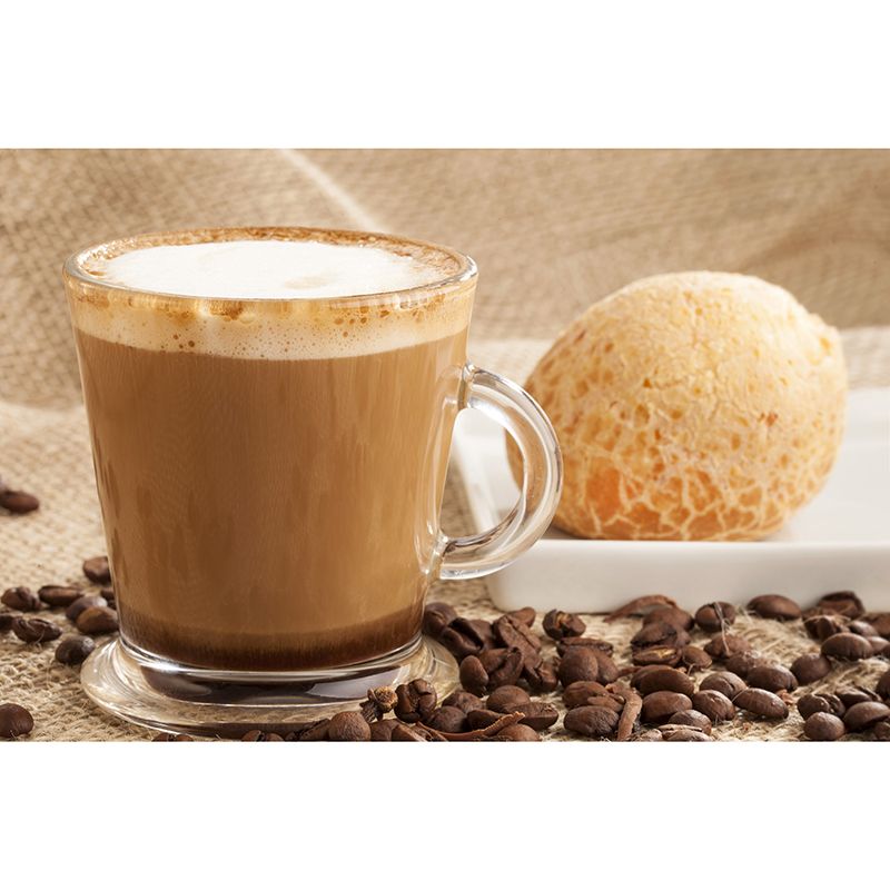 Customized Soft Color Coffee Mural Mildew Resistant Wallpaper for Coffee Shop