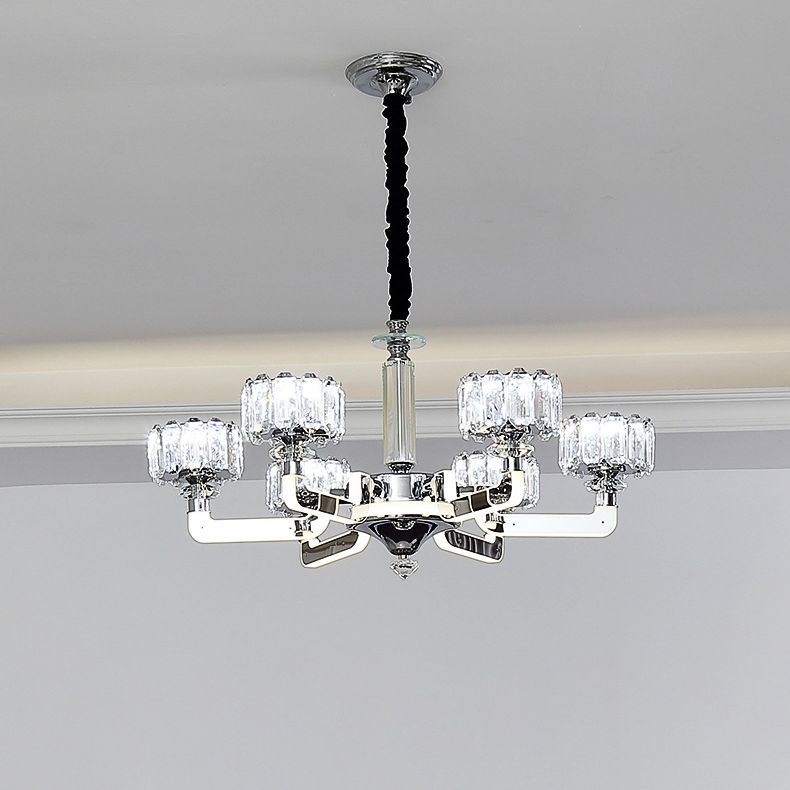 Cilindrische hanger plafondlampen moderne minimalistische stijl kristallen hangende lamp