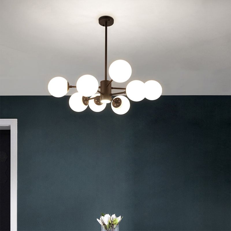 Modern licht luxe eenvoudige stijl led hangsel kroonluchter licht voor woonkamer eetkamer slaapkamer