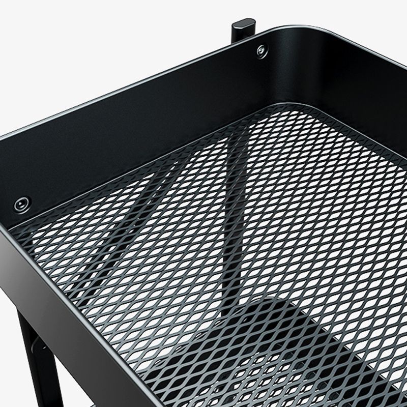 Moderner Stil 3-Shelf-Bücherregal 17.83 "l vertikales Regalbuch mit Zaubererrädern