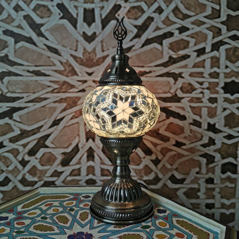 Mosaïque Verre Sphérique Sphérique LAMPE TURC STYLE TURKISH 1 LIGHT LET