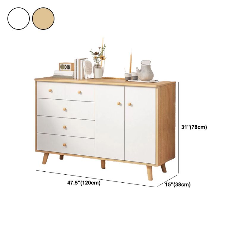 Contemporary Storage Chest Wooden Storage Chest for Bedroom 14.9" Wide