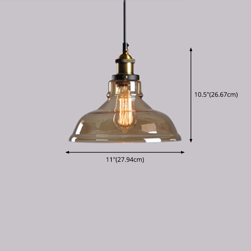 1 lumière suspendue au plafond suspension en verre contemporain suspension suspendue pour le restaurant