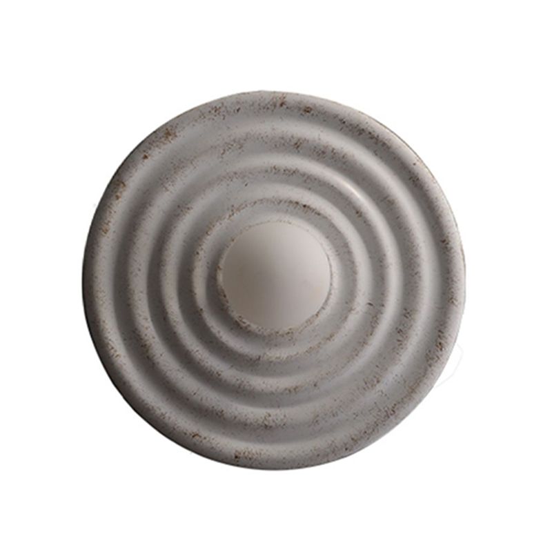 Nordic Style Wall Mount Light Circle Shape Resin Wall Lamp for Living Room