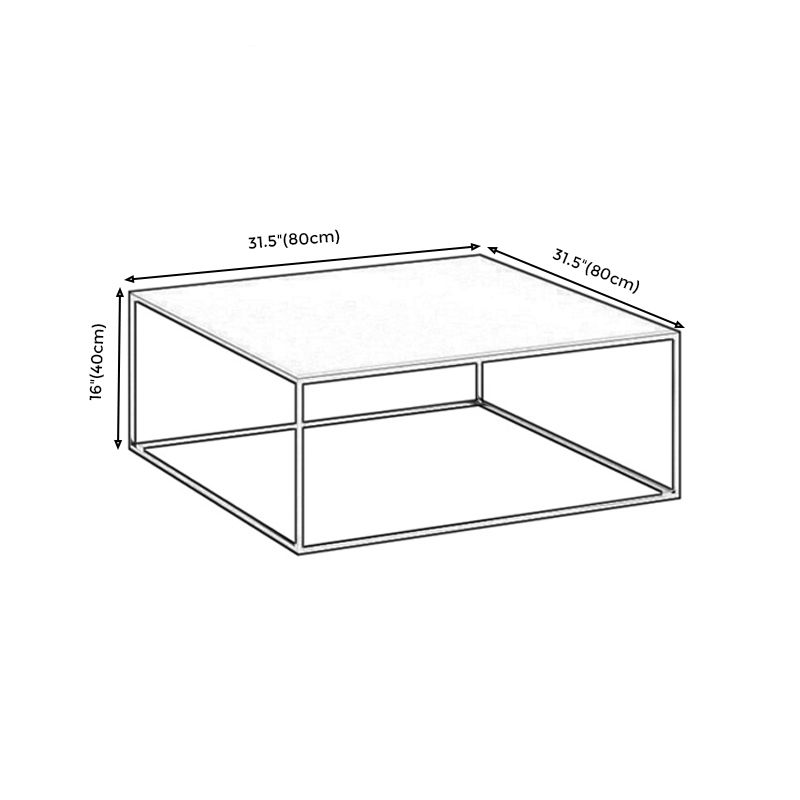 Frame 1 Single Cocktail Table Square/Rectangular Coffee Table