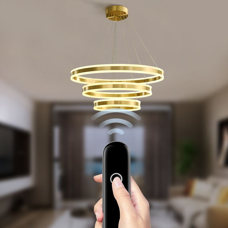 Colgante de techo de techo de metal de metal de latón accesorios de iluminación de techo contemporáneo