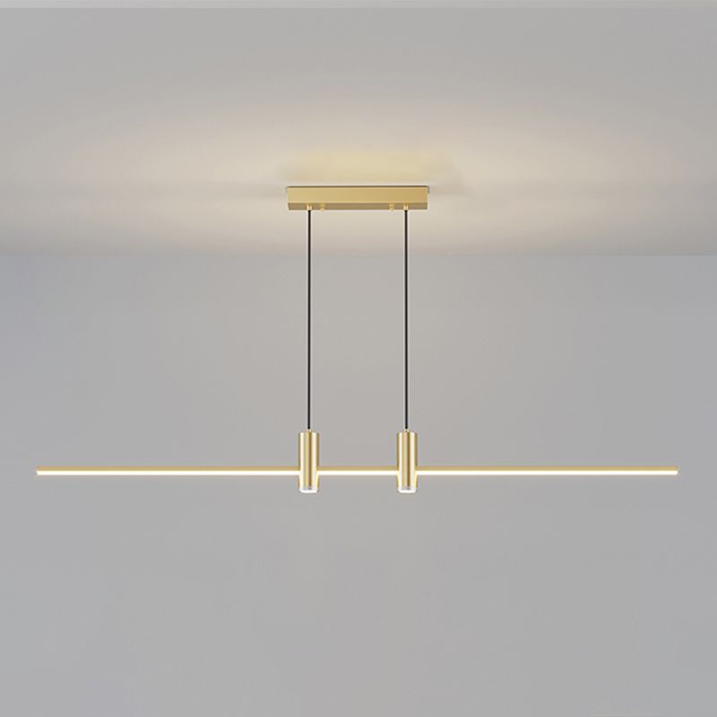 Moderno Simple LED Island Light Comedor accesorio de lámpara colgante