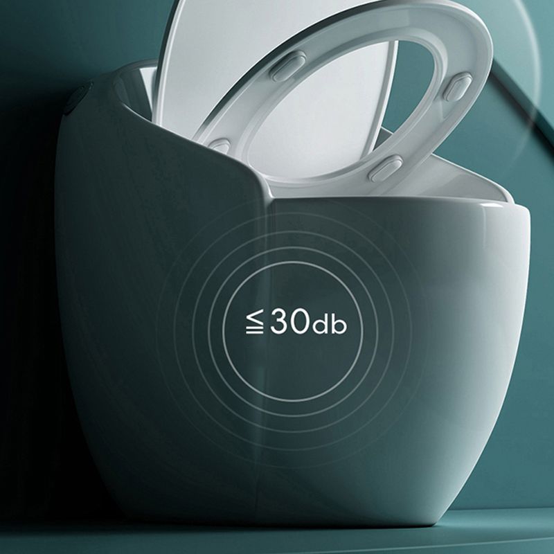 Contemporary Floor Mount Toilet Seat Included Urine Toilet for Bathroom