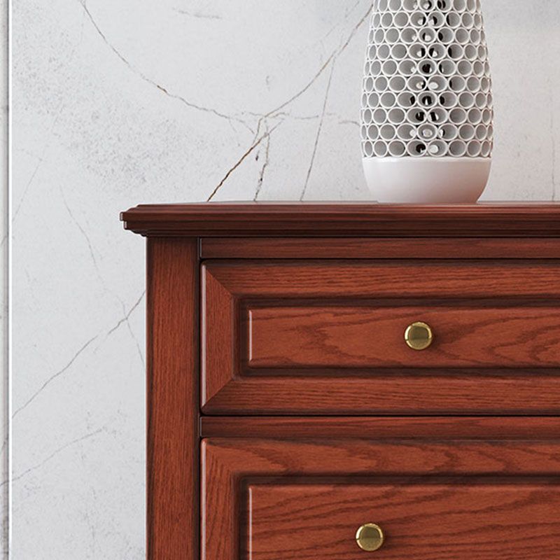 American Traditional Dresser Solid Wood Storage Chest , 16.11" W