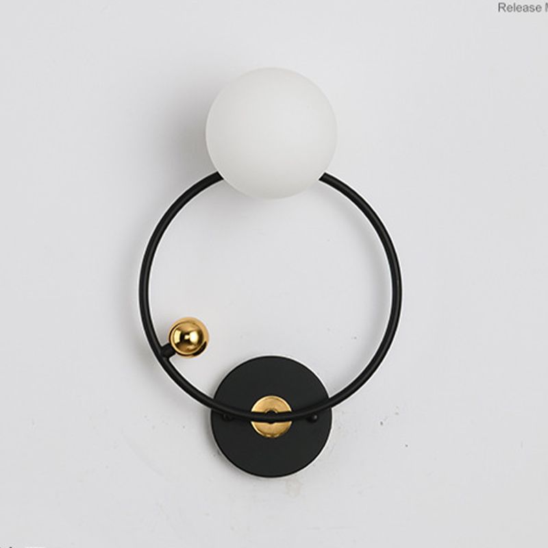 Salon en verre applique en verre moderne 1 luminaire mural mural de tête