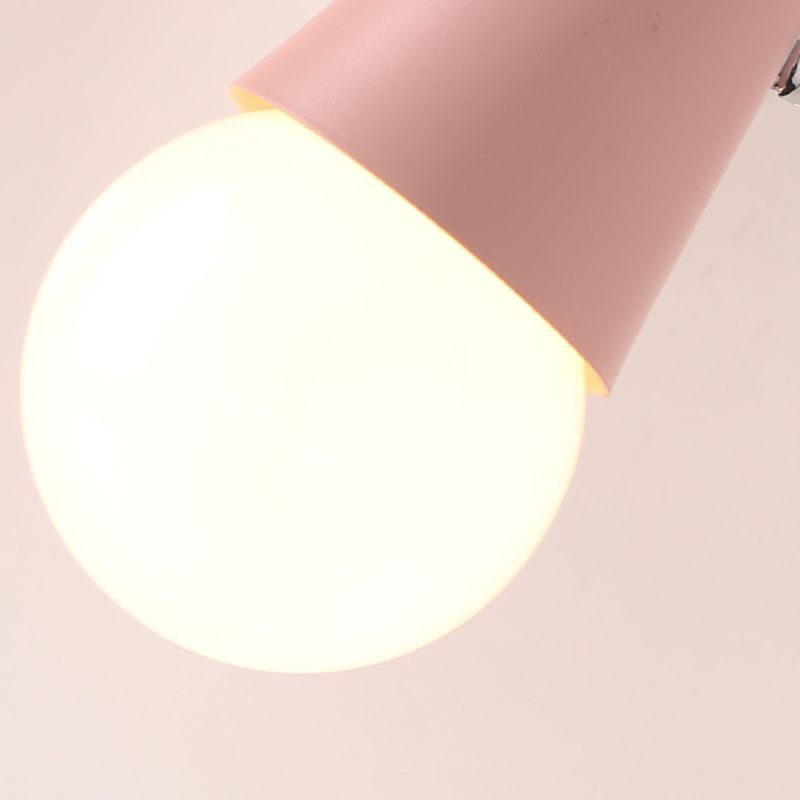 Metal Unique Shape Wall Lights Modern Style 1 Light Wall Sconce for Bedroom
