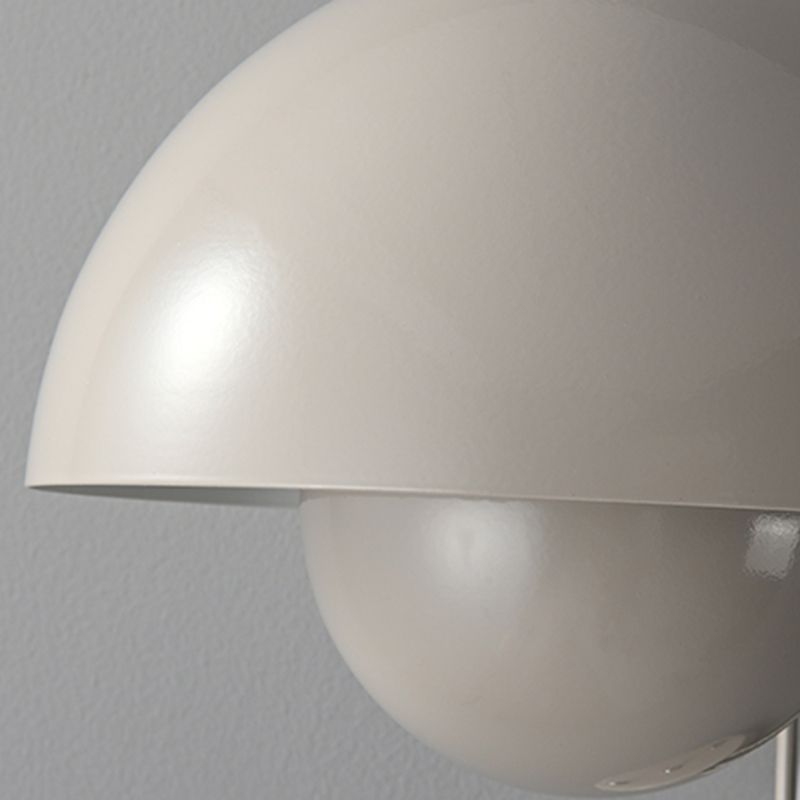 Dome Metal Wall Sconce Simple Macaron Style 1 Light Indoor Wall Mount Light Fixture
