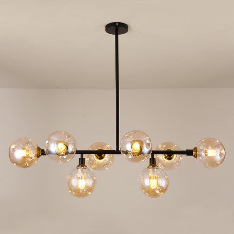 Modern Glass Pendant Lighting Nordic Island Light for Dining Room