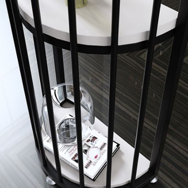 Table du comptoir supérieur en pierre blanche industrielle Tableau de 42 pouces pour le salon