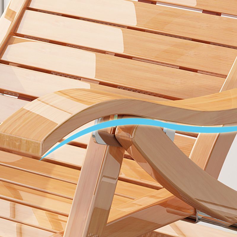 Antique Rocking Chair Wooden Removable Cushions Tufted Ergonomic Rocking Chair