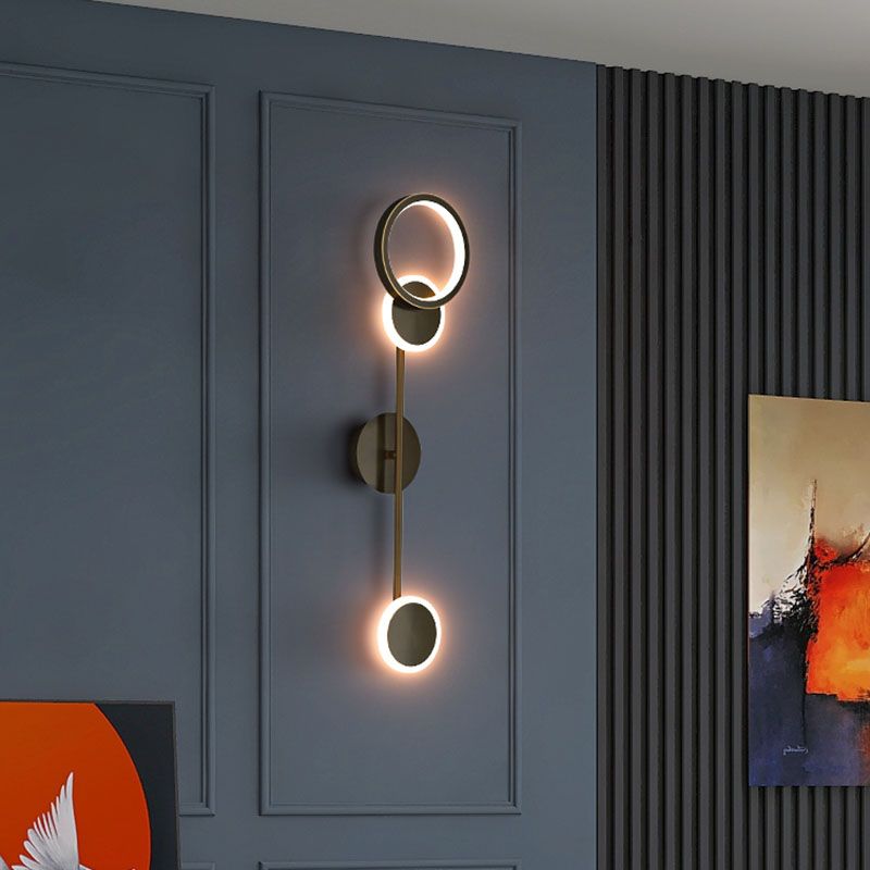 Acrylic Wall Light Nordic Modern Linear LED Wall Sconce for Living Room
